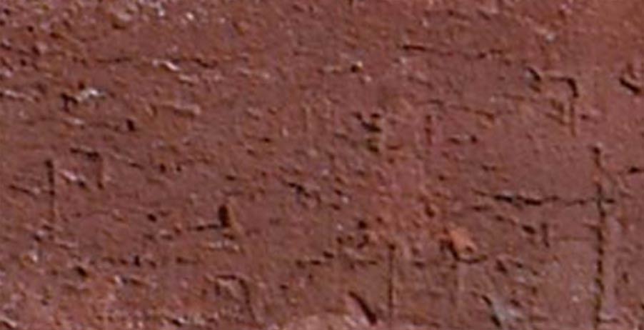 Old Louisville Tudor brick swatch