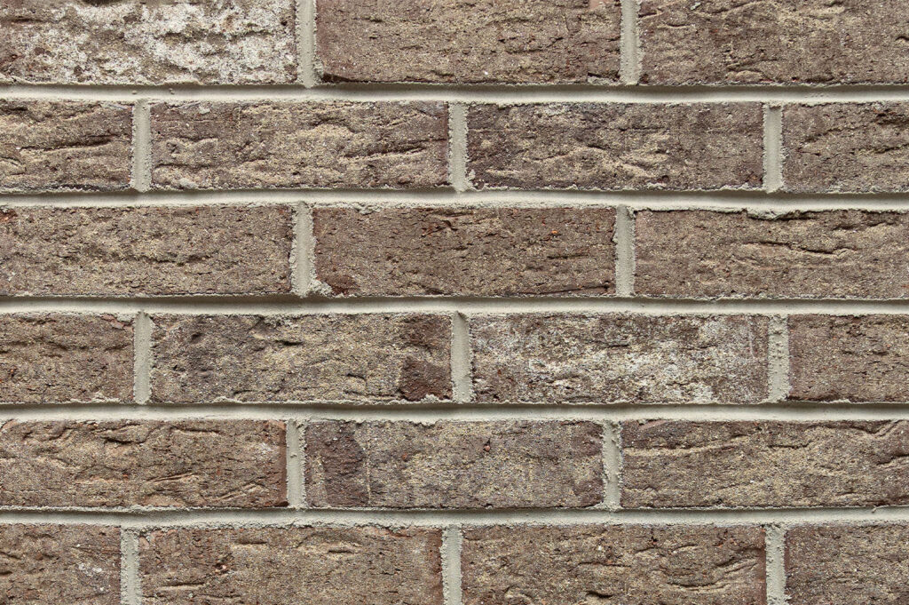 Savannah Gray Brick Product Photo. Up close detail. 